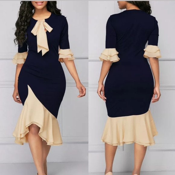 Dresses & Skirts - Vintage Inspired Ruffle Dress